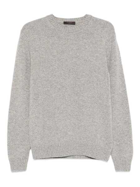 Pulovere SLOWEAR ZANONE CREW NECK SWEATER Gray Barbati (BM 19304853) 1