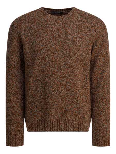 Pulovere SLOWEAR ZANONE CREW NECK SWEATER Brown Barbati (BM 19304886) 1