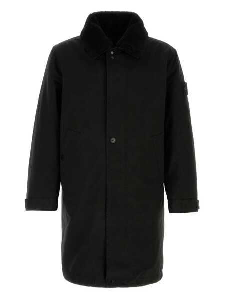 Paltoane Stone Island Stone Island Coats Black Barbati (BM 19304943) 1