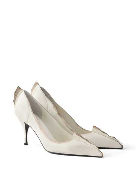 Pantofi cu toc Prada Prada Heeled Shoes WHITE Femei (BM 19304967) 2