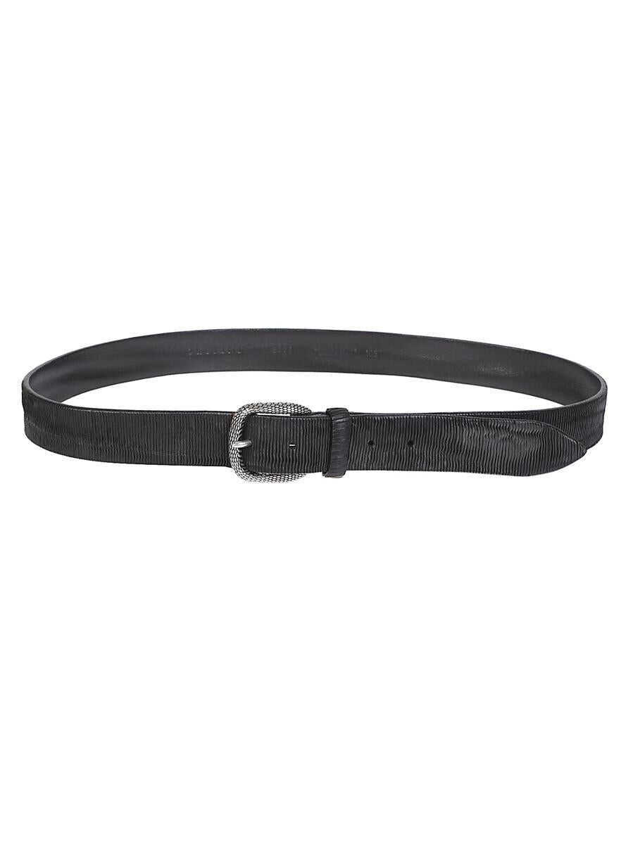 Curele Orciani Orciani Belt Black Barbati (BM 19305021) 2