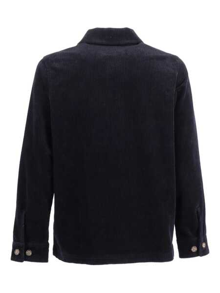 Jachete Sebago DORR CORDUROY JACKET Blue Barbati (BM 19305060) 2