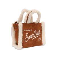 Genti de umar pentru Fete - Genti de umar Mc2 Saint Barth VANITY MINI SHEARLING-1910 EMB Brown Fete (BM 19305120) - B-mall.ro
