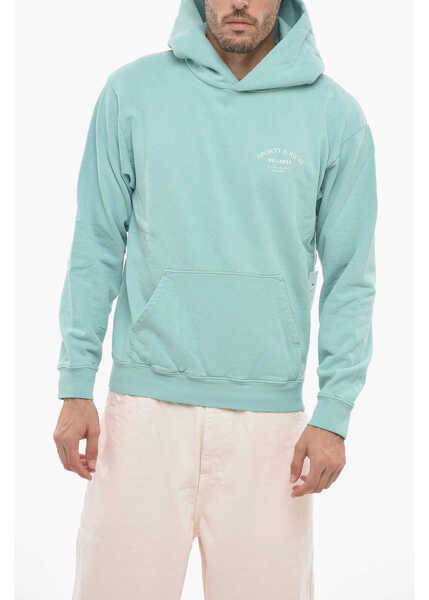 Bluze de trening SPORTY & RICH Solid Color Unisex Hoodie Green Barbati (BM 19305329) 2