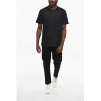 Tricouri Off-White pentru Barbati - Tricouri Off-White Crew Neck Off Stamp Cotton T-Shirt Black Barbati (BM 19305332) - B-mall.ro