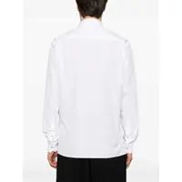 Imbracaminte MUGLER pentru Barbati - Camasi casual MUGLER Poplin Cotton Shirt With Silver-Tone Rivets White Barbati (BM 19305338) - B-mall.ro