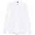 MUGLER Poplin Cotton Shirt With Silver-Tone Rivets White