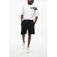 Pantaloni scurti pentru Barbati - Pantaloni scurti Off-White Brushed Cotton Single Arrow Shorts Black Barbati (BM 19305344) - B-mall.ro