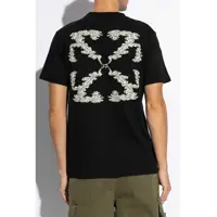 Tricouri Off-White pentru Barbati - Tricouri Off-White Cotton Cloud Arrow T-Shirt With Embroidery And Print Black Barbati (BM 19305350) - B-mall.ro