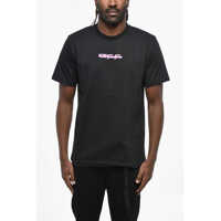 Tricouri Crew Neck Dragon Bee T-Shirt With Flocked Print Barbati