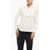 Ermanno Scervino Silk Tuxedo Shirt With Embroidery White