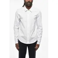 Camasi casual Stretch Cotton S-Stuck Shirt With Zip Closure Barbati