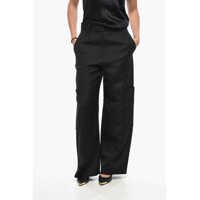 Pantaloni casual High-Waisted Cargo Pants Femei