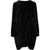 Isabel Marant Chenille Lassie Dress With Elastic Waistband Black