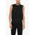 Bottega Veneta Viscose Blend Top With Back Split Black
