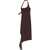 COURR&Egrave;GES Ribbed Dress With Criss Cross Detail Brown