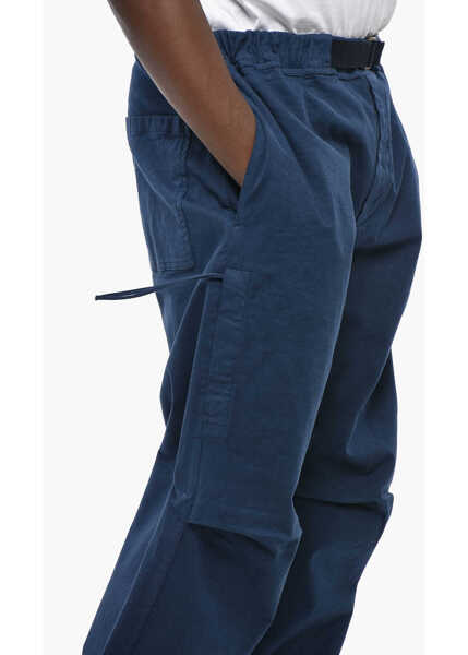 Pantaloni casual DARKPARK Relaxed Fit Jordan Pants With Elastic Waistband Blue Barbati (BM 19305611) 3