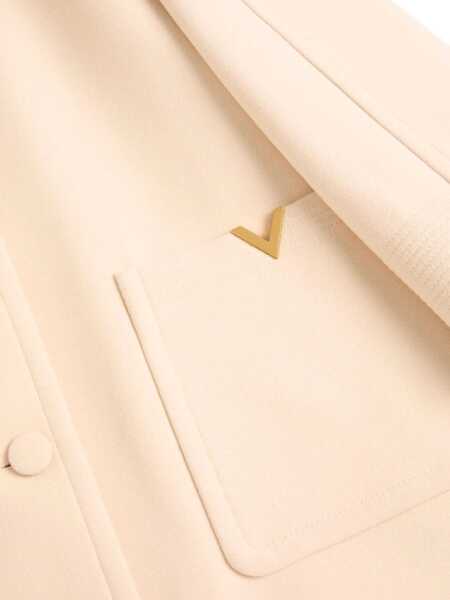 Paltoane Valentino Garavani Wool Drap Caban BETULLA Femei (BM 19305725) 5