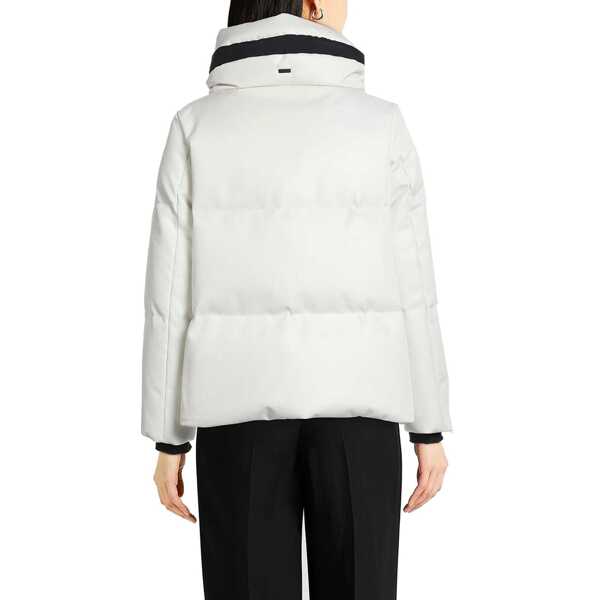 Jachete Herno HERNO LAMINAR CAPE IN PRO HYBRID Jacket White Femei (BM 19305741) 3