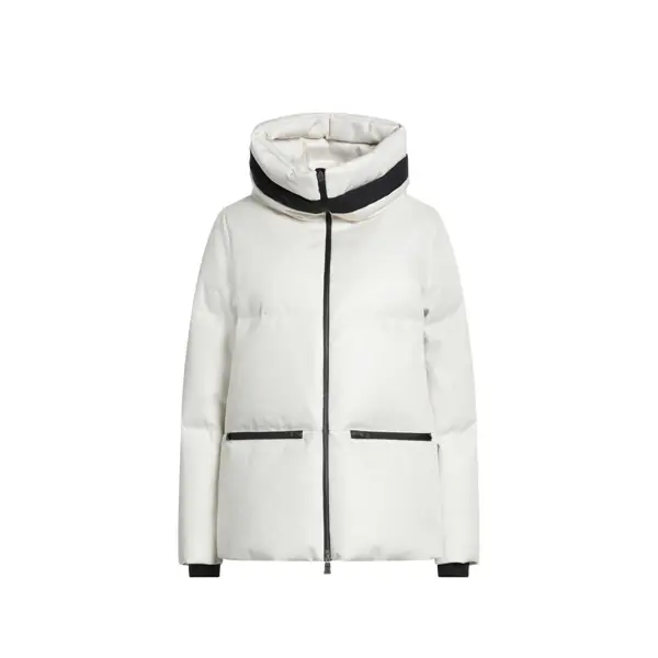 Jachete Herno HERNO LAMINAR CAPE IN PRO HYBRID Jacket White Femei (BM 19305741) 1