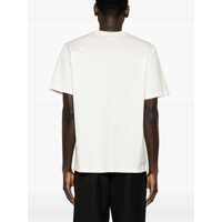 Tricouri MSGM pentru Barbati - Tricouri MSGM Cotton T-Shirt WHITE Barbati (BM 19305785) - B-mall.ro