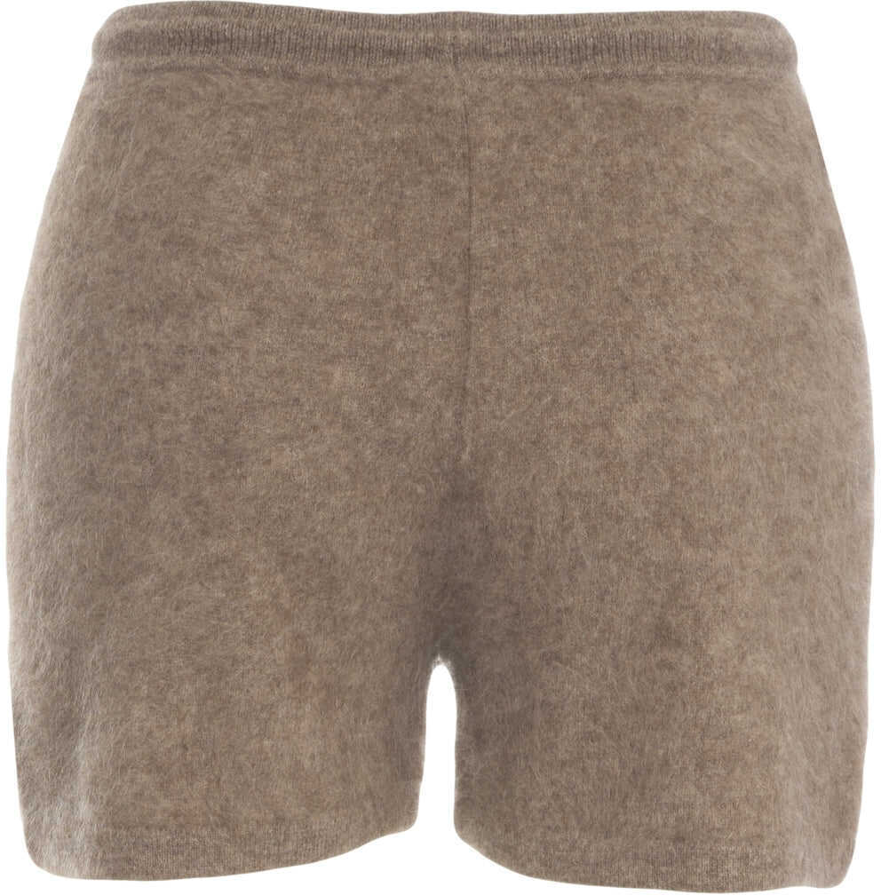 Pantaloni scurti Solotre Yack wool shorts Brown Femei (BM 19305809) 4