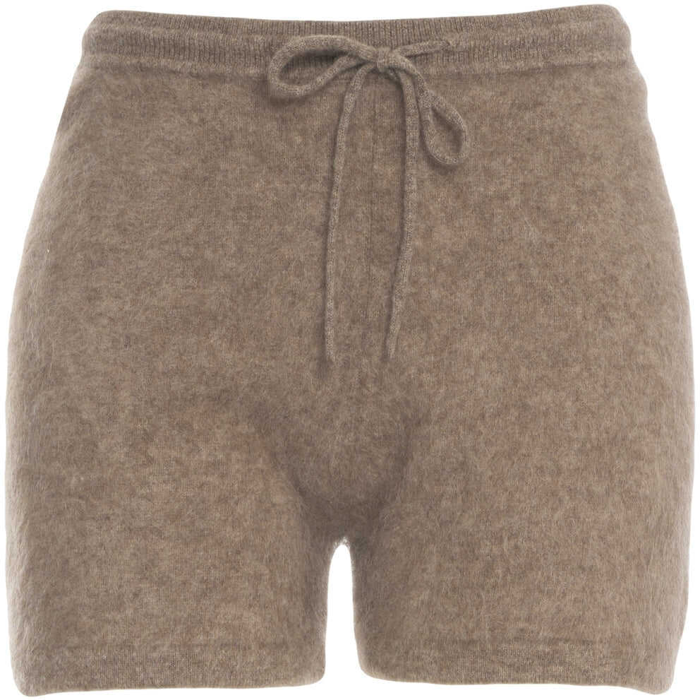 Pantaloni scurti Solotre Yack wool shorts Brown Femei (BM 19305809) 1