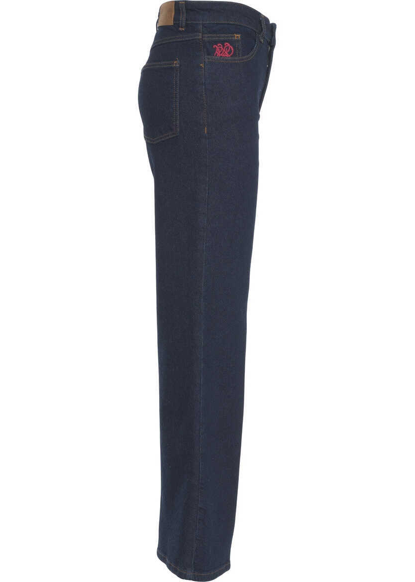 Blugi evazati Baum und Pferdgarten Flared jeans Nilea Blue Femei (BM 19305812) 3