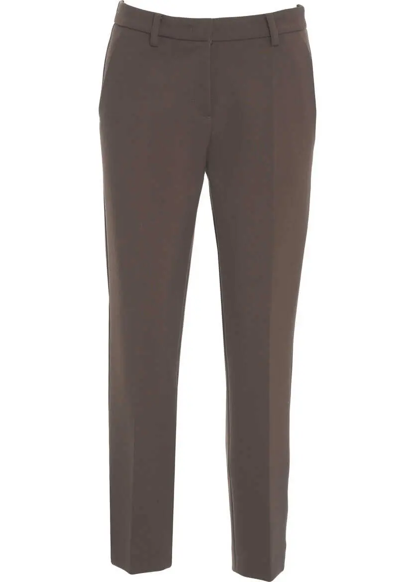 Pantaloni office Cambio Chino pants Krystal Brown Femei (BM 19305827) 2