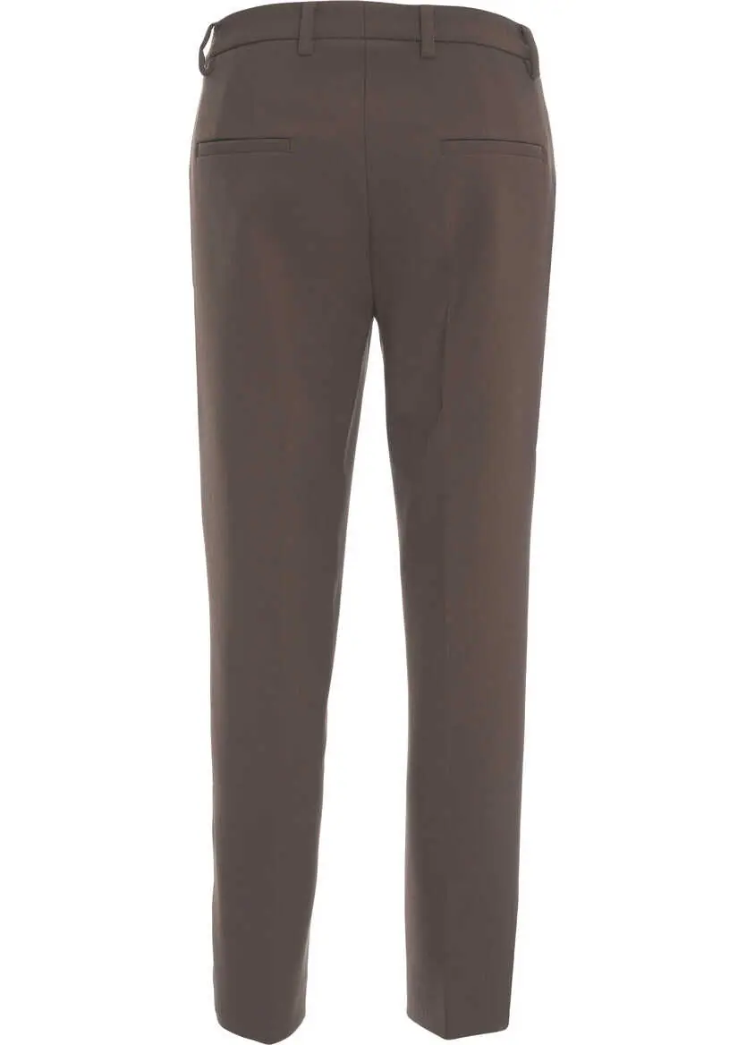 Pantaloni office Cambio Chino pants Krystal Brown Femei (BM 19305827) 4