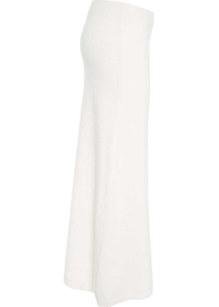 Fuste lungi Peuterey Knit midi skirt Tariquet White Femei (BM 19305830) 3