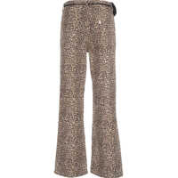 Imbracaminte Dama - Pantaloni casual Liu Jo Pants with animal print Brown Femei (BM 19305833) - B-mall.ro