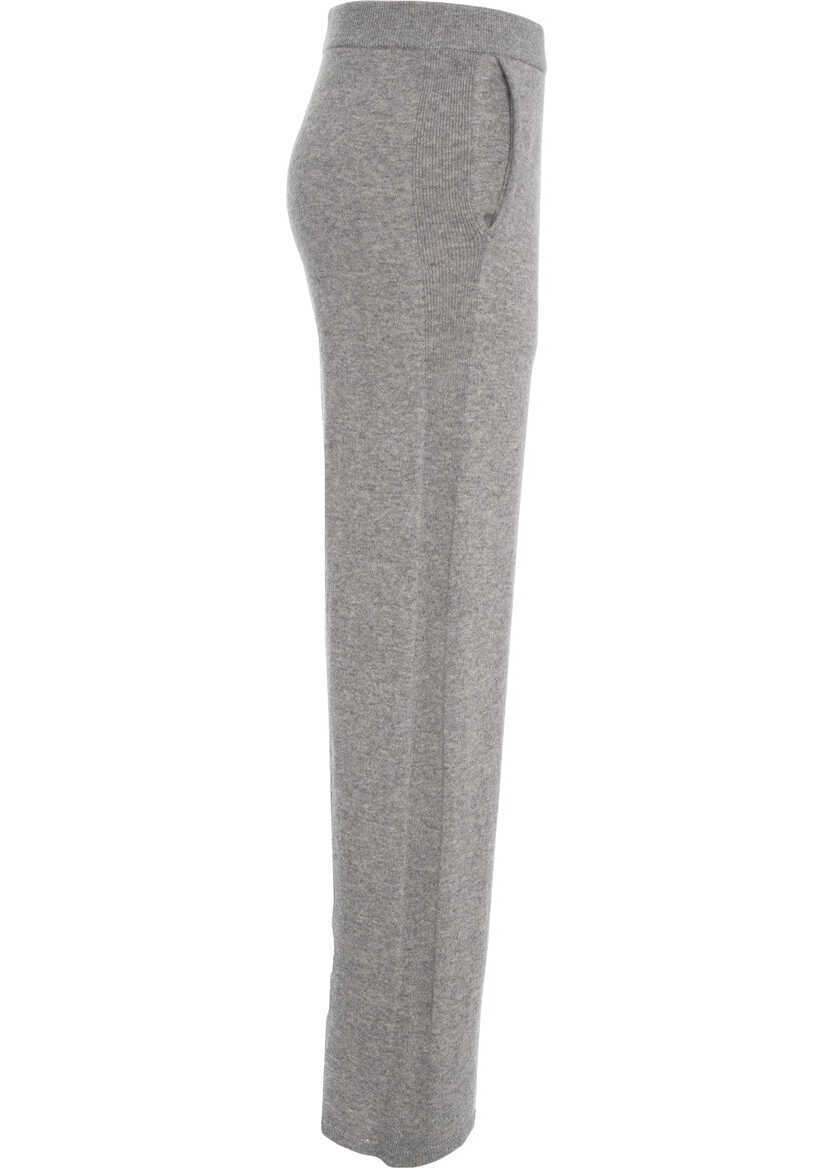 Pantaloni de trening Kaos Knit joggers Grey Femei (BM 19305839) 3