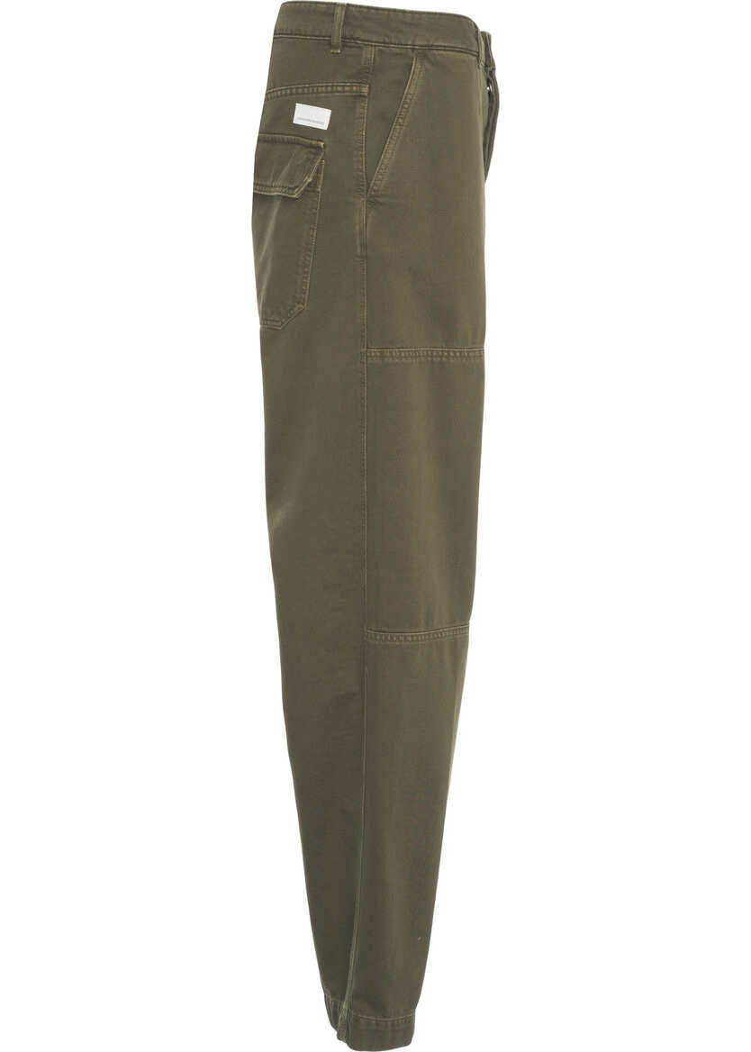 Pantaloni casual Nine in the morning Cargo trousers Supercargo Olive Barbati (BM 19305848) 3