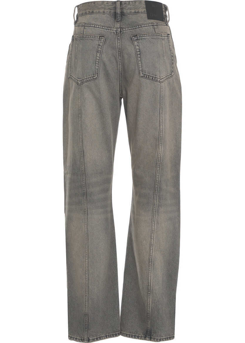 Blugi evazati Won Hundred Wide leg jeans Bella Grey Femei (BM 19305851) 4