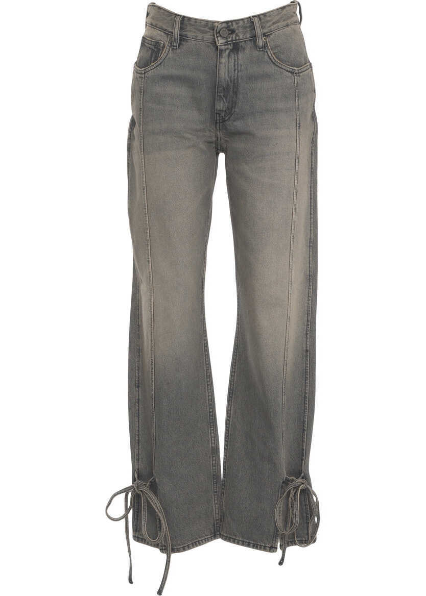 Blugi evazati Won Hundred Wide leg jeans Bella Grey Femei (BM 19305851) 1