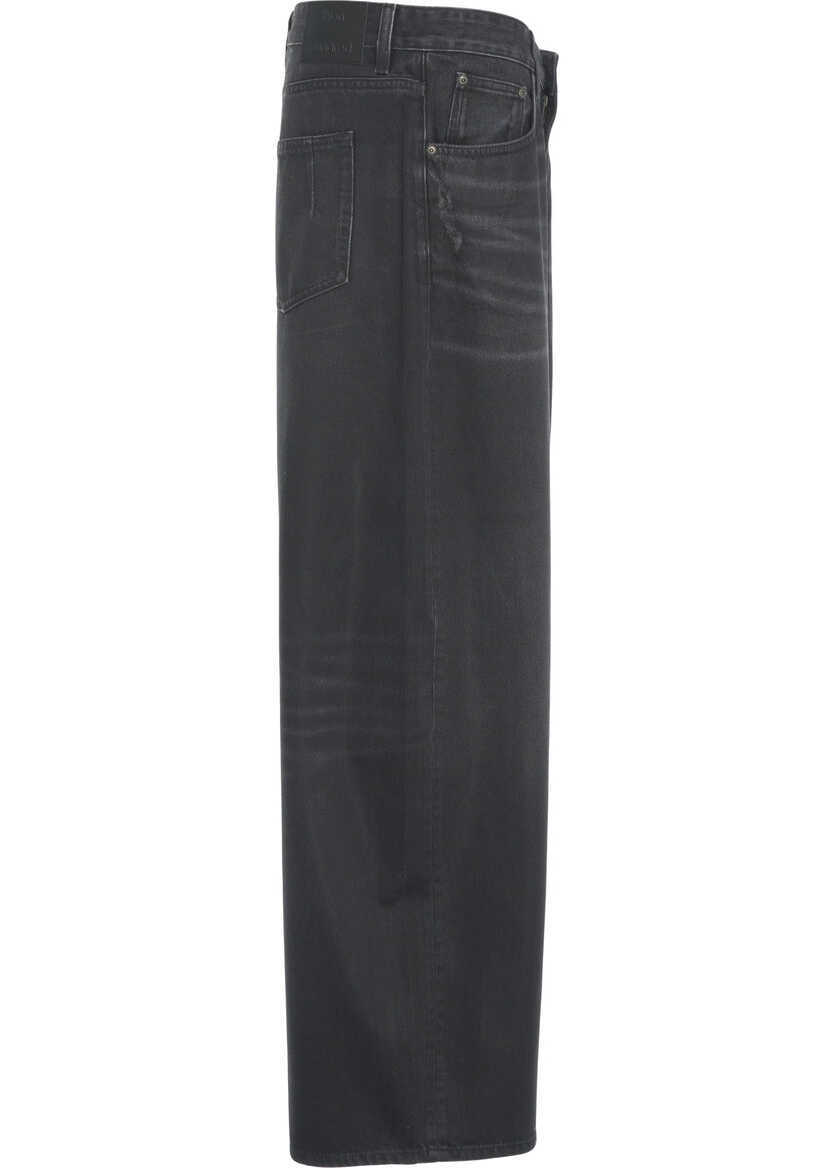 Blugi evazati Won Hundred Jeans Lyon 80s Black Barbati (BM 19305854) 3