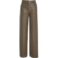 Pantaloni office Faux leather pants Femei