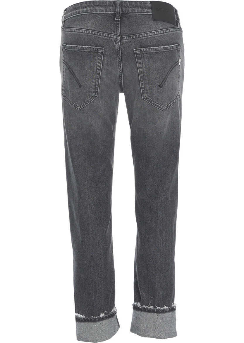 Blugi boyfriend Dondup Boyfriend jeans Coco Grey Femei (BM 19305878) 4