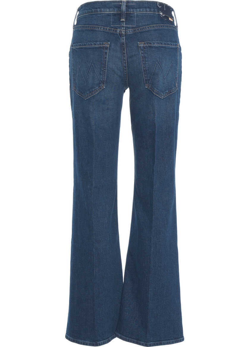 Blugi evazati MOTHER Flared jeans The Bookie Blue Femei (BM 19305881) 4