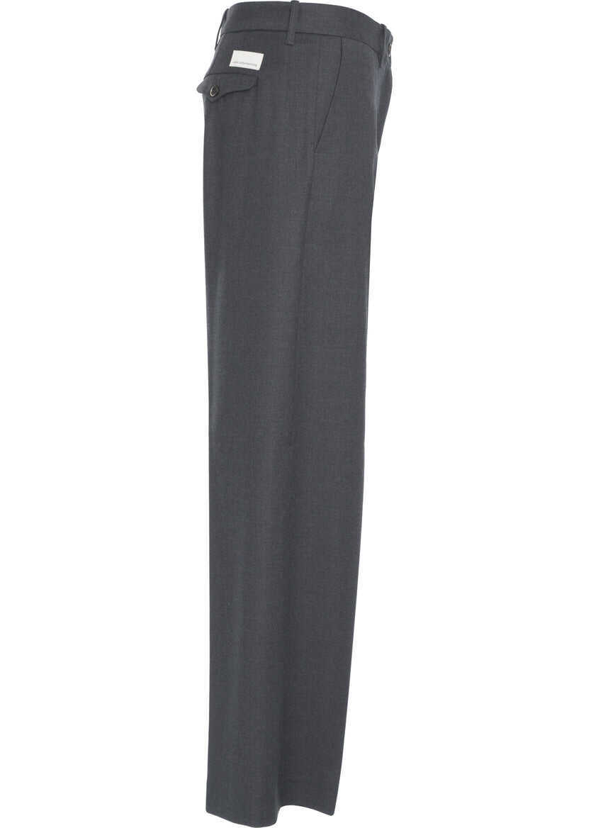 Pantaloni casual Nine in the morning Pants Fiamma Grey Femei (BM 19305890) 5