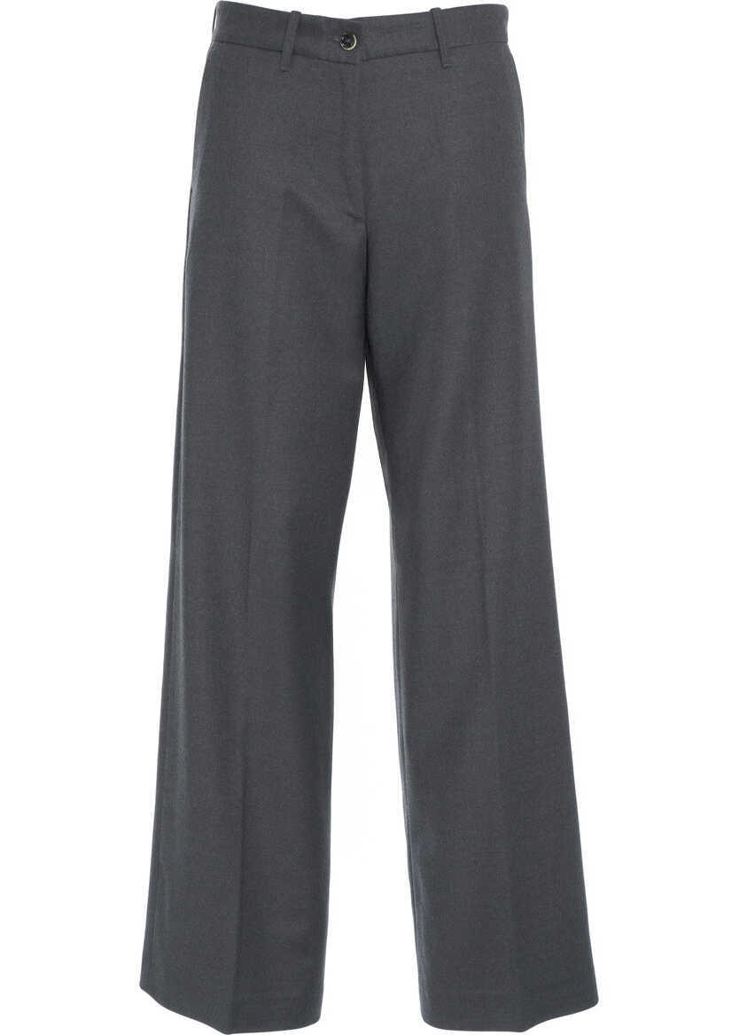 Pantaloni casual Nine in the morning Pants Fiamma Grey Femei (BM 19305890) 1