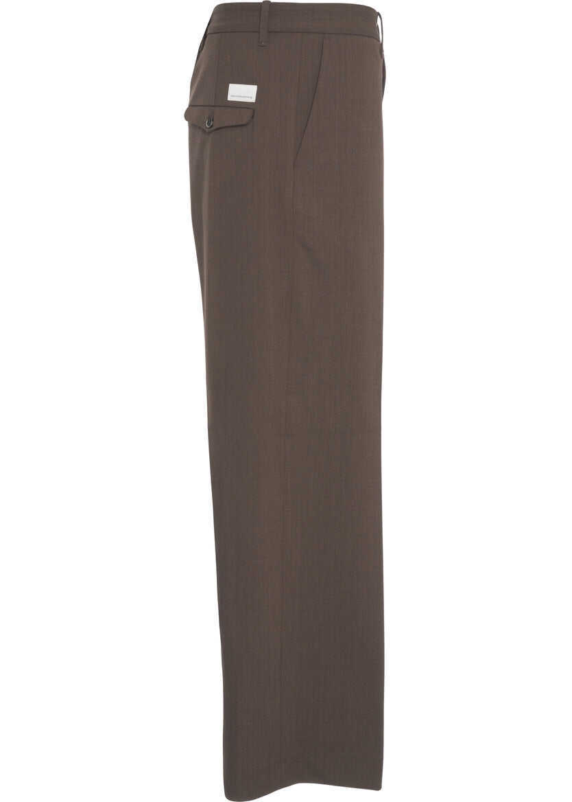 Pantaloni casual Nine in the morning Pants Athos Brown Barbati (BM 19305893) 3