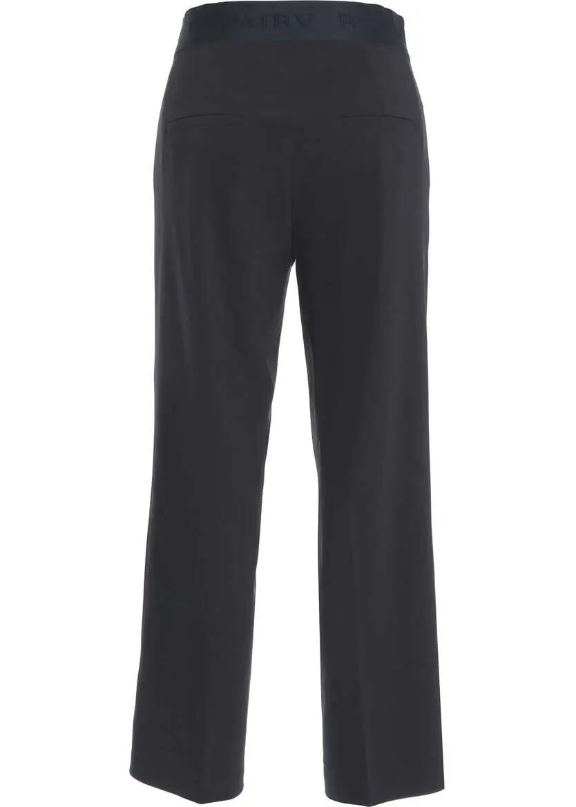 Pantaloni casual Cambio Cropped pants Cameron Blue Femei (BM 19305902) 4