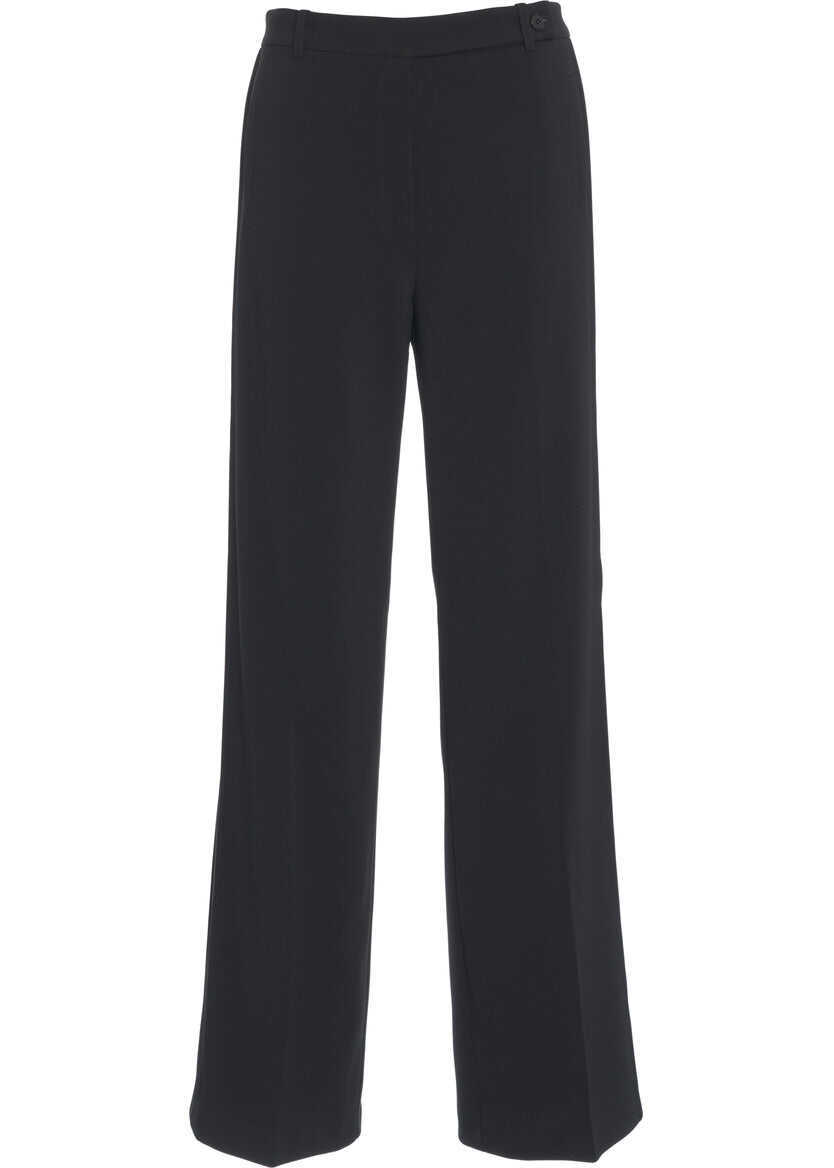 Pantaloni office Pinko Chino trousers Rufa Black Femei (BM 19305911) 2