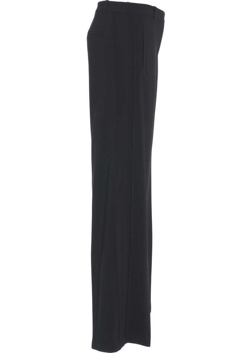 Pantaloni office Pinko Chino trousers Rufa Black Femei (BM 19305911) 3