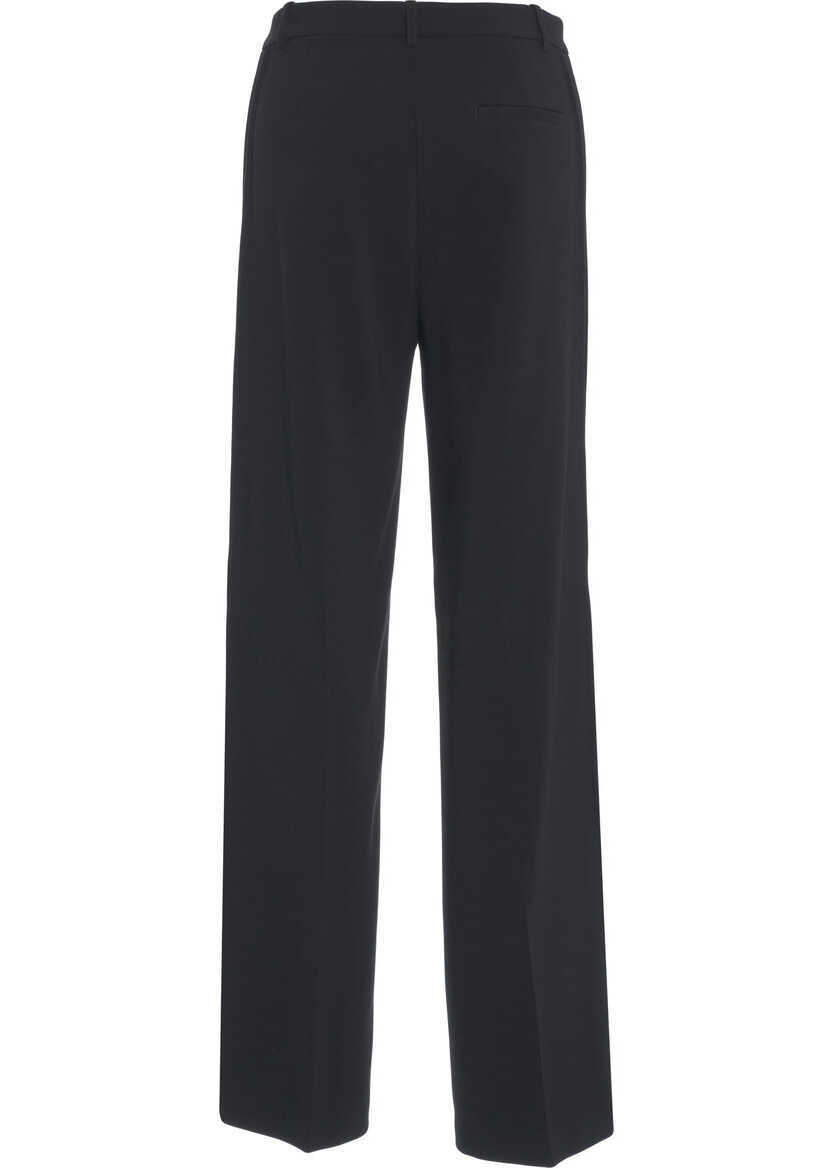 Pantaloni office Pinko Chino trousers Rufa Black Femei (BM 19305911) 4