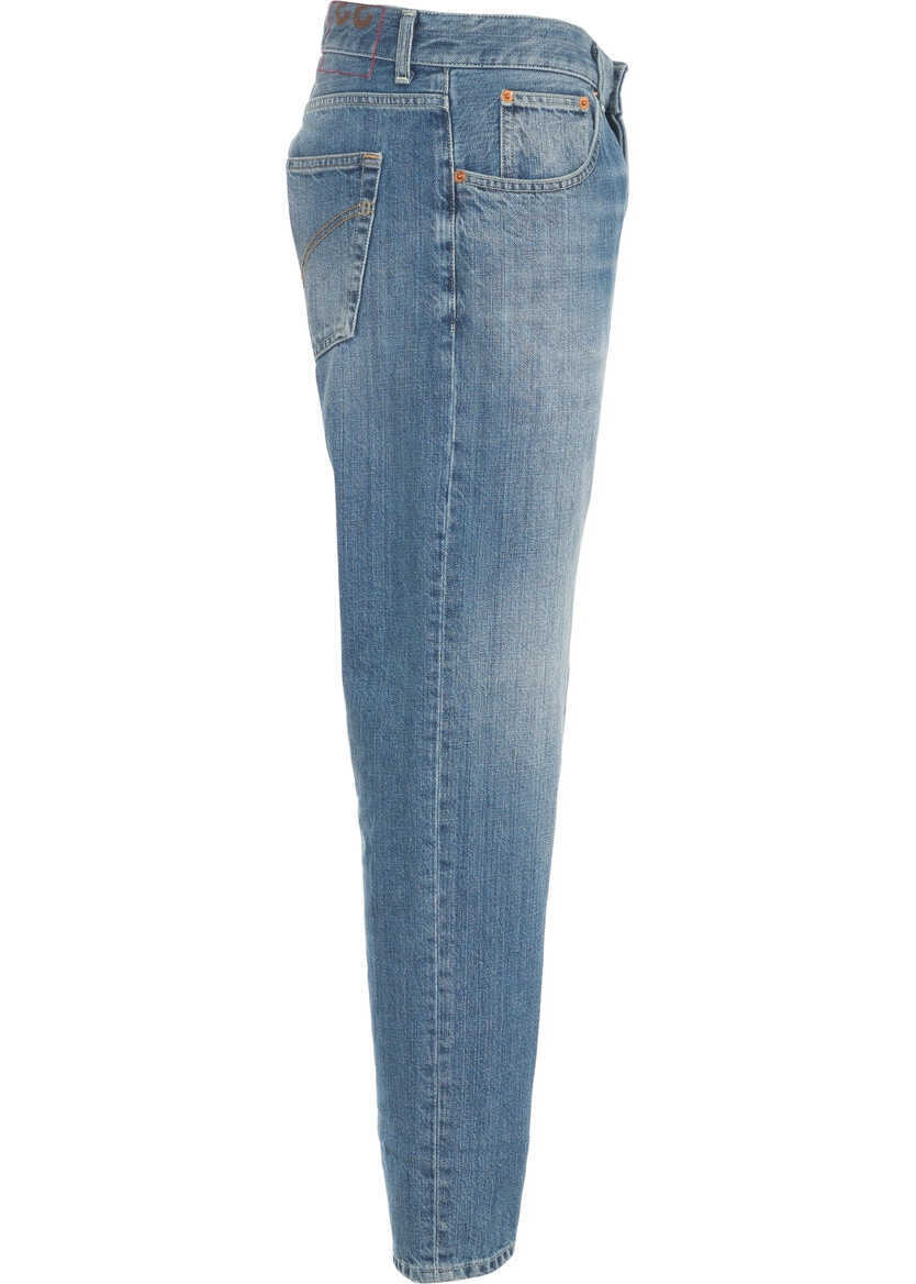 Blugi slim fit Dondup Slim fit jeans Dian Blue Barbati (BM 19305932) 3