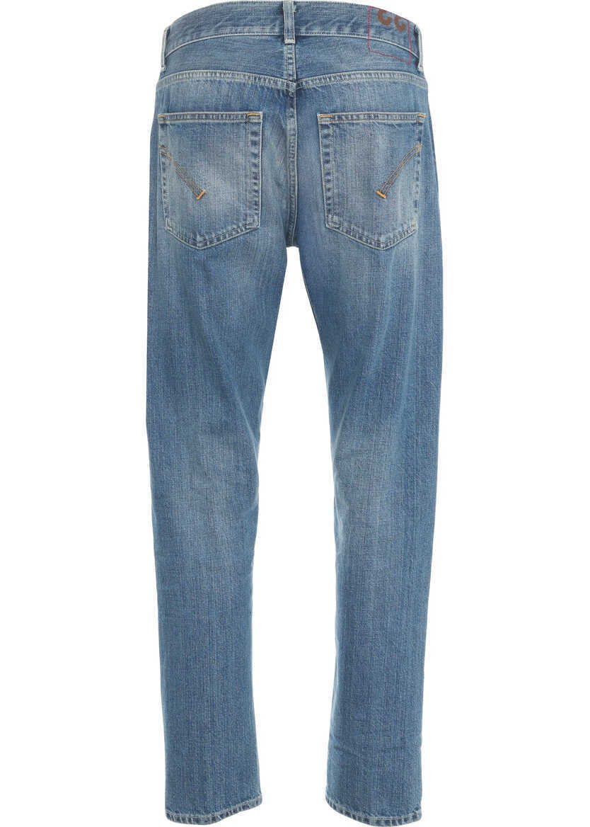 Blugi slim fit Dondup Slim fit jeans Dian Blue Barbati (BM 19305932) 4