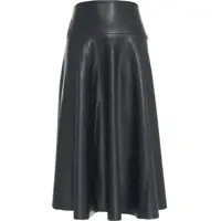 Fuste lungi Midi skirt made of faux leather Femei
